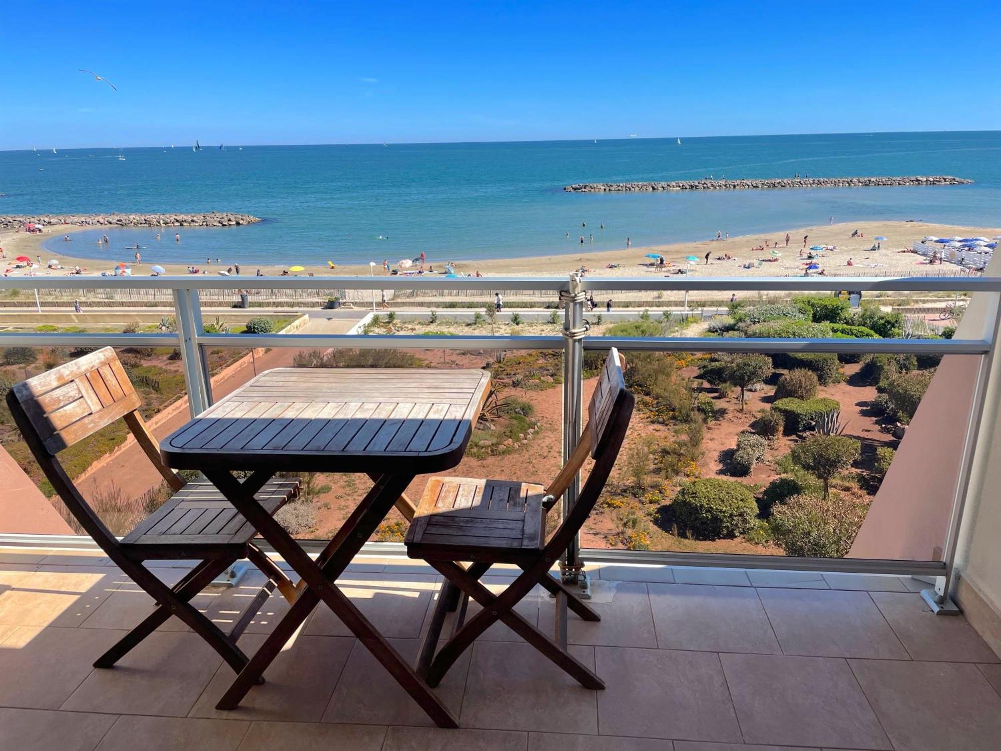 Front De Mer T2 Palavas Les Flots Direct Plage Exterior foto